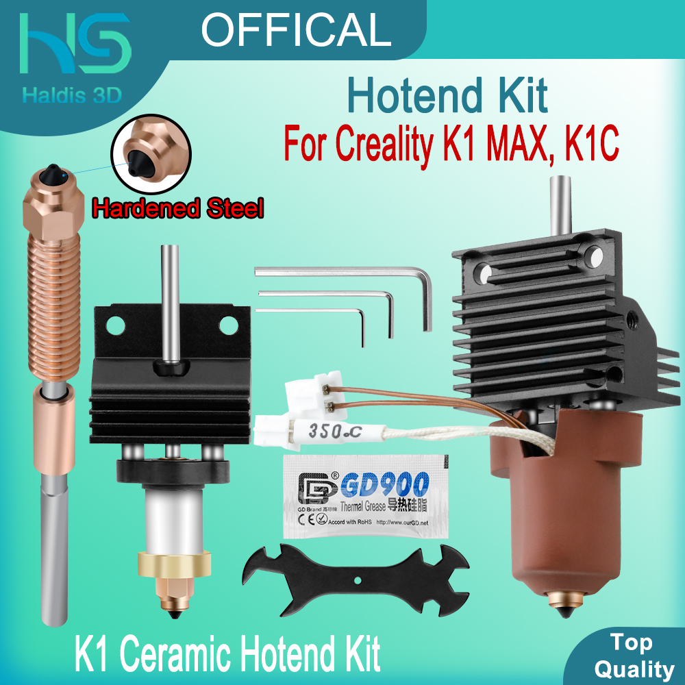 High Flow Ceramic Hotend - Upgrade Hotend Kit For Creality K1C/K1