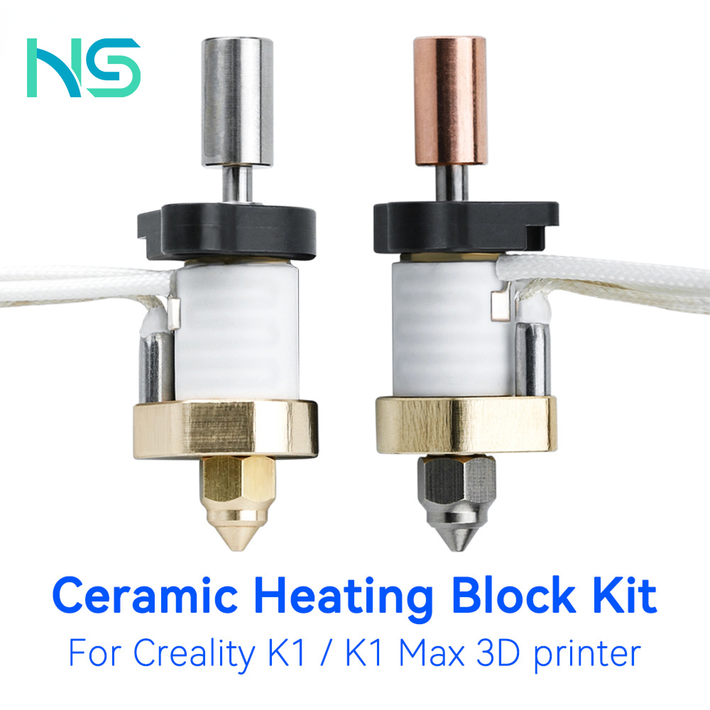 High Flow Ceramic Hotend - Upgrade Creality K1 Ceramic Heating Block