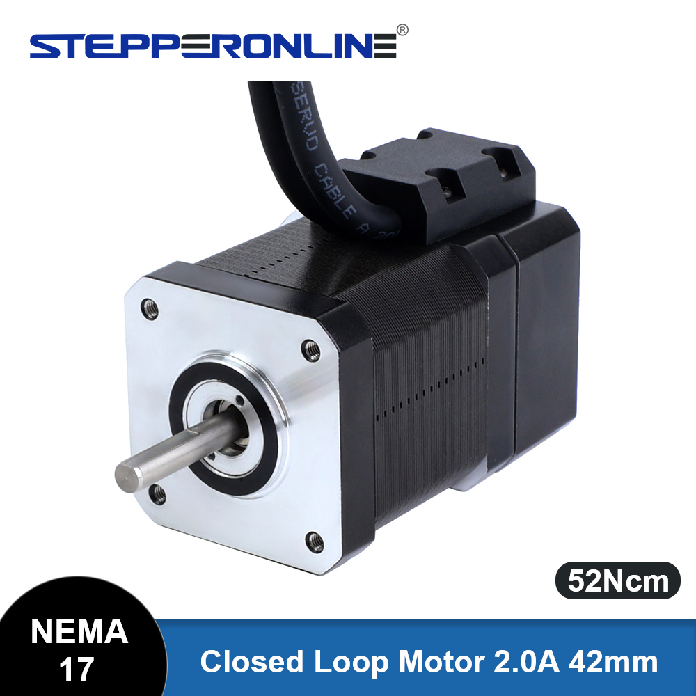 STEPPERONLINE Nema 17 Closed L - Closed Loop Stepper Motor Nema 17 评论和价格