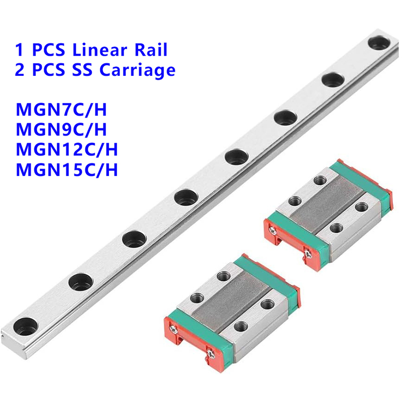 1Pcs MGN7 MGN12 MGN15 MGN9 L 1 - Linear Rail Mgn12H Set 评论和价格