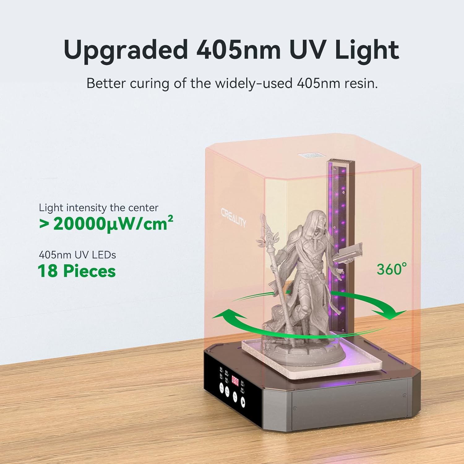CREALITY UW-03 3D Printer Resi - Large Resin Wash And Cure Station 评论和价格