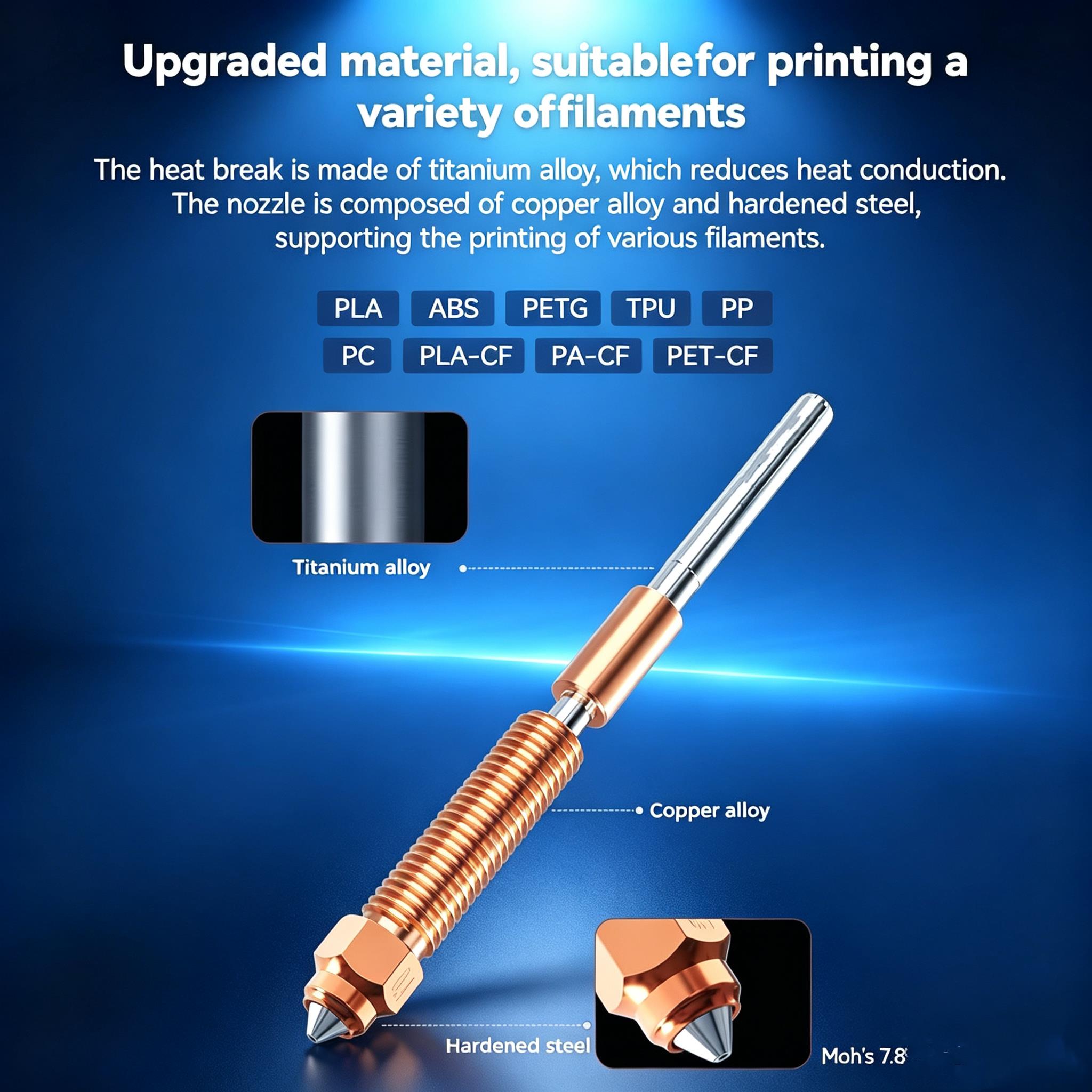 New Hotend For Creality K1C K1 - High Flow Ceramic Hotend 评论和价格