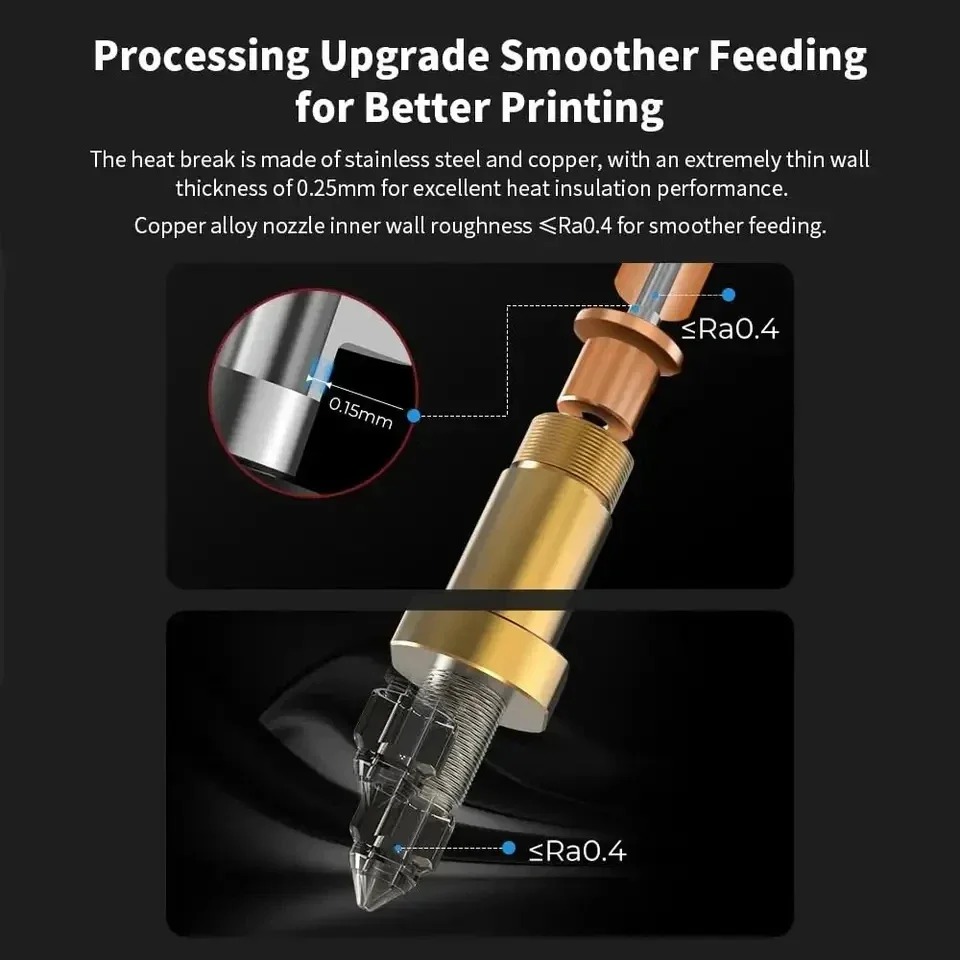 Upgrade Creality K1 Ceramic He - High Flow Ceramic Hotend 评论和价格