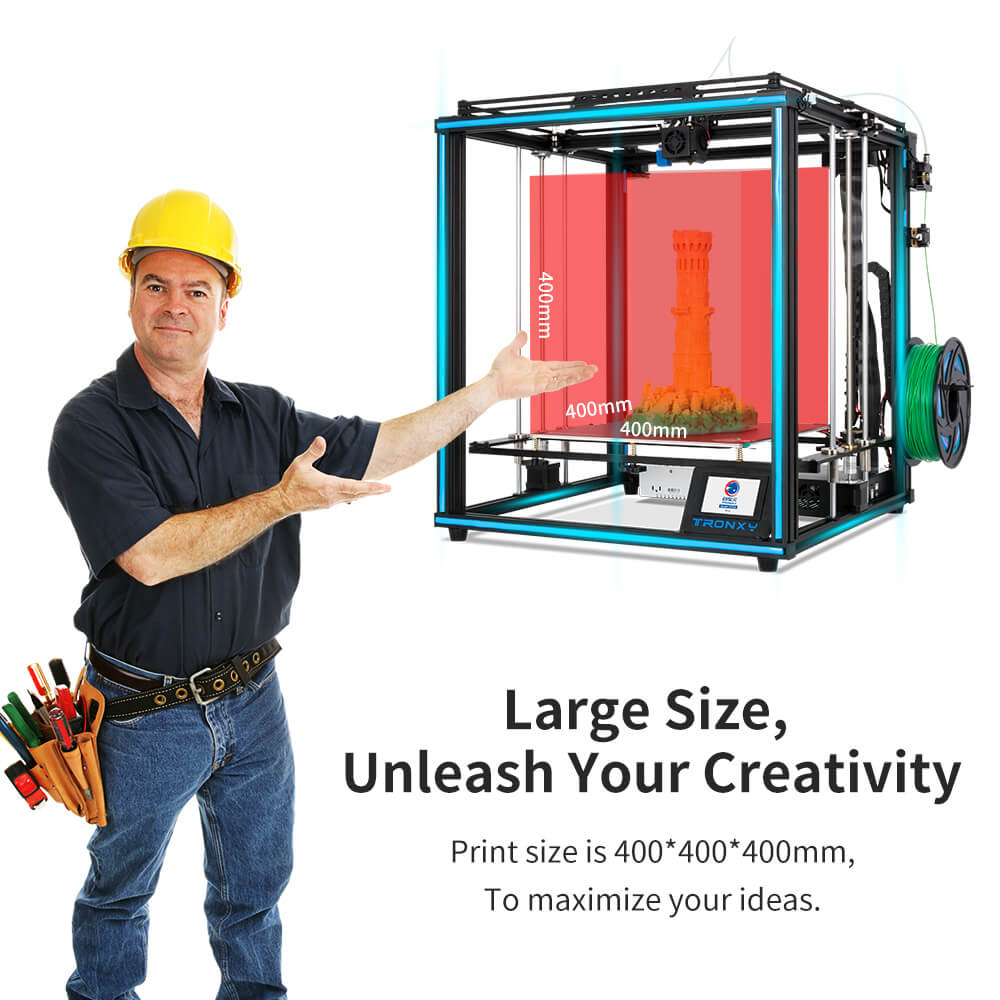 Tronxy X5SA Impressora 3D Prin - Corexy 3D Printer Kit 评论和价格