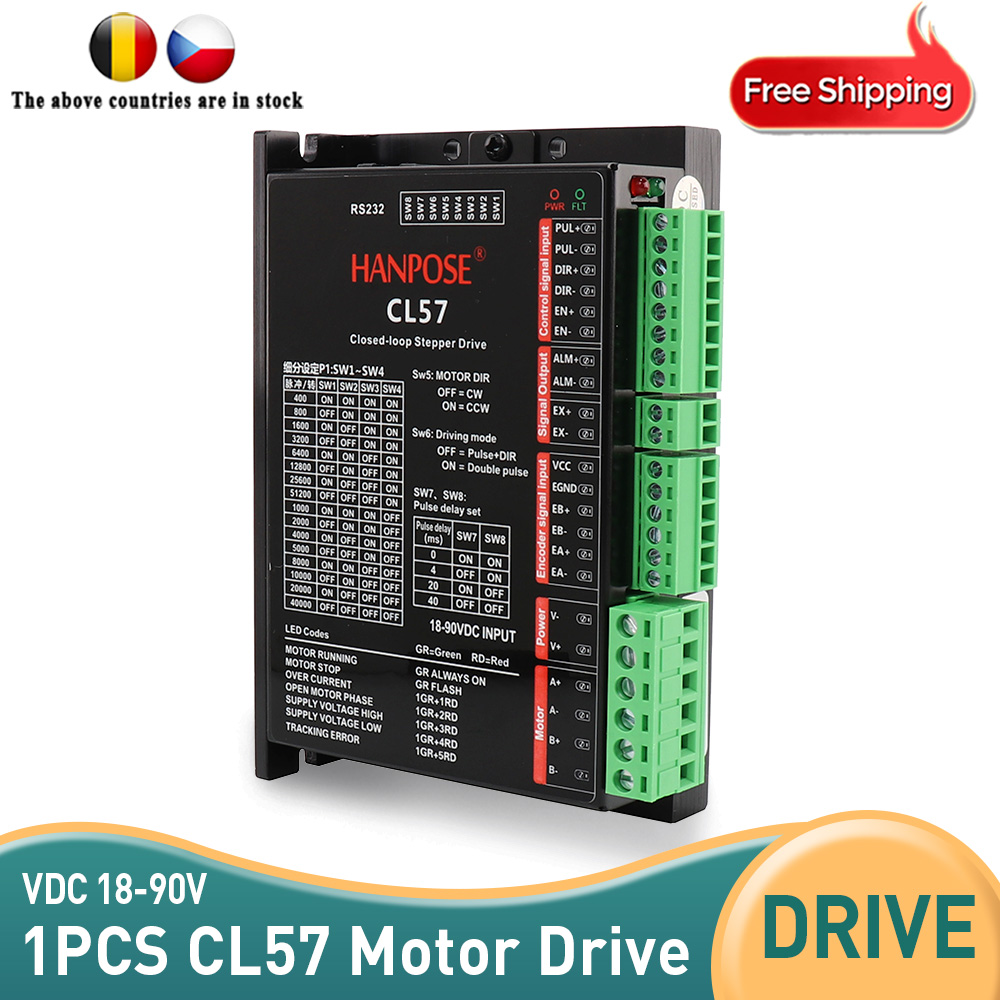 CL57 Closed Loop Step Servo Dr - Closed Loop Stepper Motor Nema 17 评论和价格