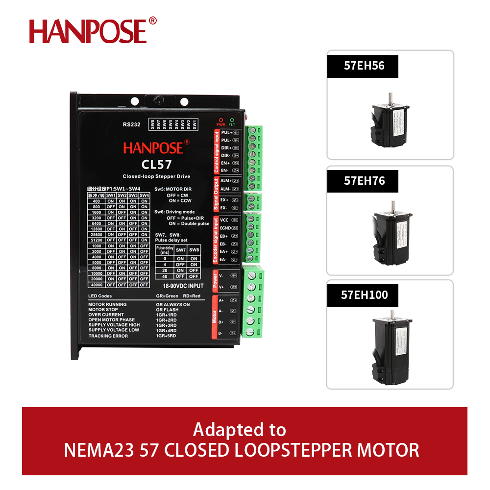 CL57 Closed Loop Step Servo Dr - Closed Loop Stepper Motor Nema 17 评论和价格
