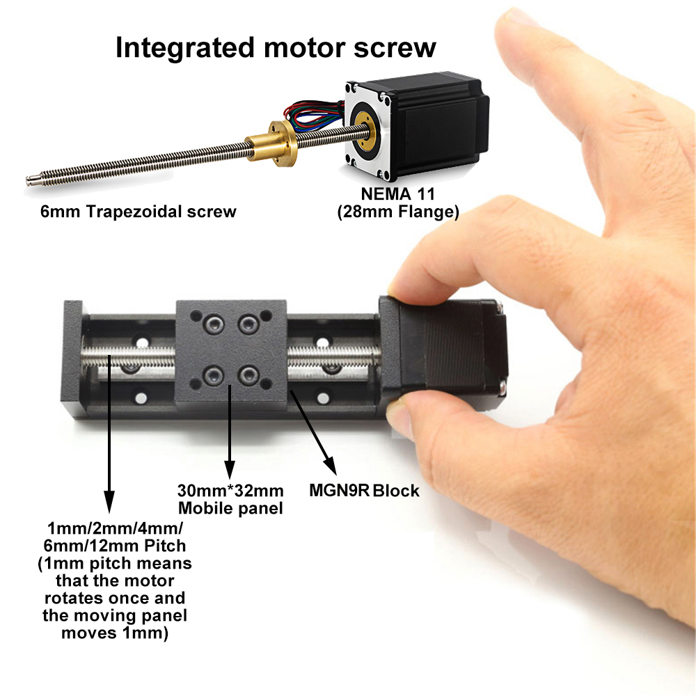 YunDuan T-type Motorized Linea - Linear Rail Mgn12H Set 评论和价格
