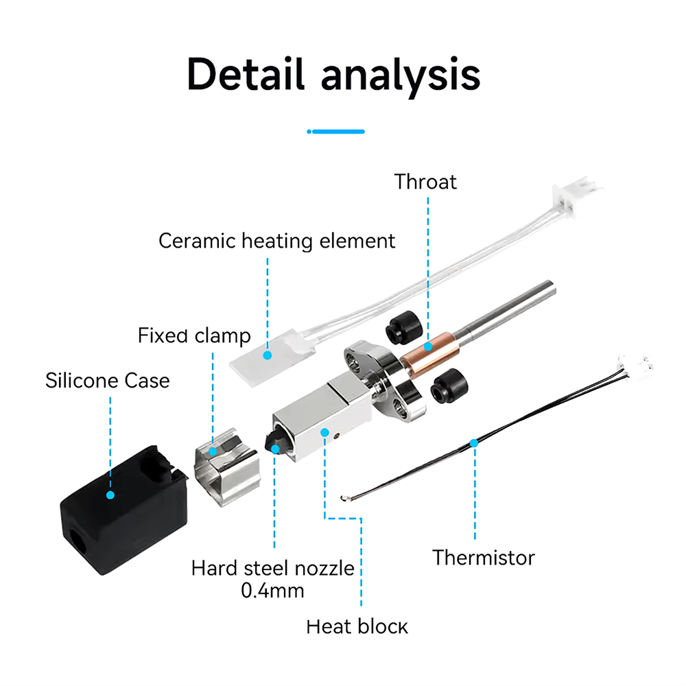 Latest Ceramic Heating Block K - High Flow Ceramic Hotend 评论和价格