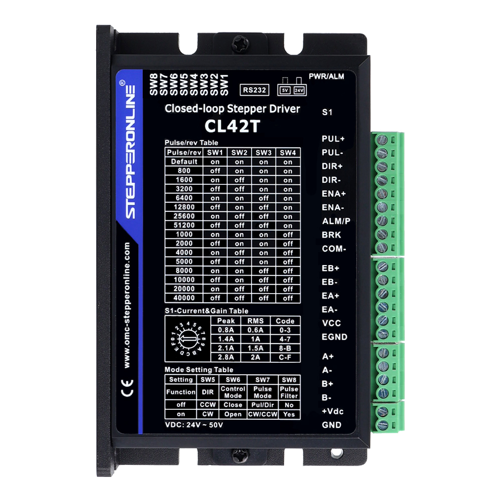 STEPPERONLINE Nema 17 Closed L - Closed Loop Stepper Motor Nema 17 评论和价格